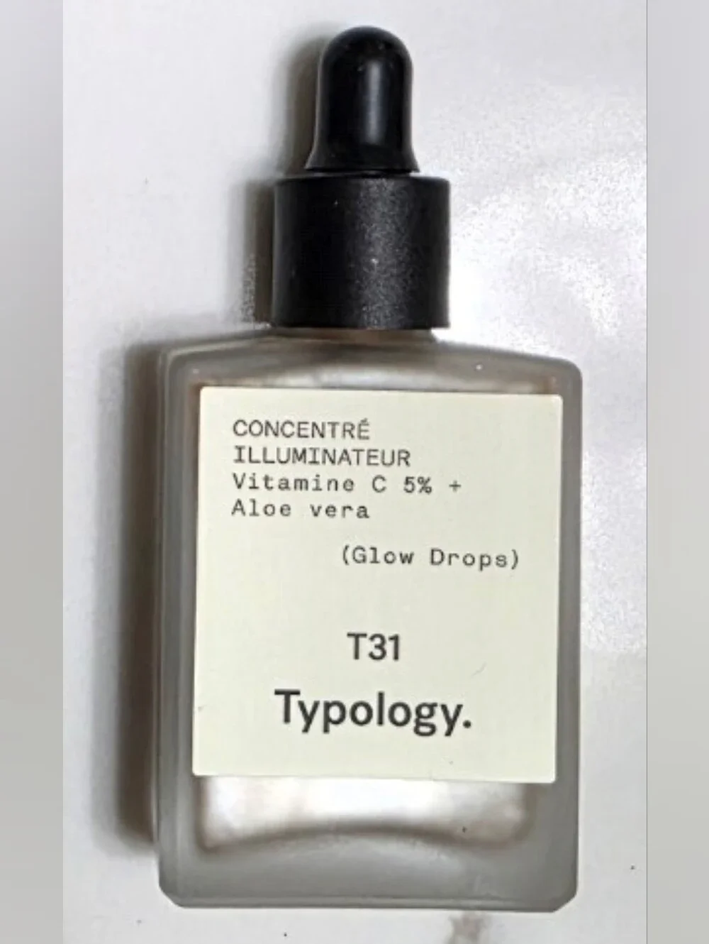 Typology Glow Drops T31 - Vitamin C 5%  Illuminating Serum Aloe Vera